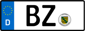 Kfz-Kennzeichen BZ (Bundesland Sachsen)