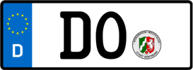 Kfz-Kennzeichen DO (Bundesland Nordrhein-Westfalen)