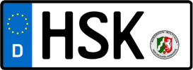 Kfz-Kennzeichen HSK (Bundesland Nordrhein-Westfalen)