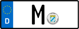 Kfz-Kennzeichen M (Bundesland Bayern)
