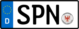 Kfz-Kennzeichen SPN (Bundesland Brandenburg)