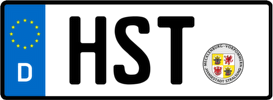 Kfz-Kennzeichen HST (Bundesland Mecklenburg-Vorpommern) Kfz-Kennzeichen HST (Bundesland Mecklenburg-Vorpommern)