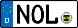 Kfz-Kennzeichen NOL (Bundesland Sachsen)