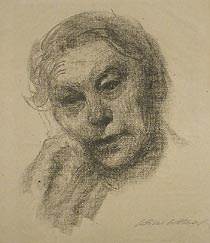 Lithographie von Kthe Kollwitz