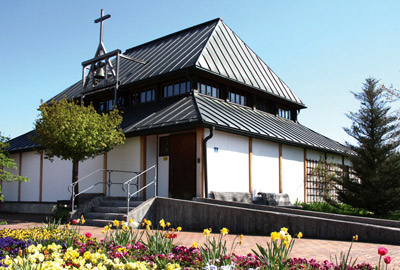 Martinskirche im Diakonie-Dorf Herzogsägmühle (Bildquelle: www.herzogsaegmuehle.de)